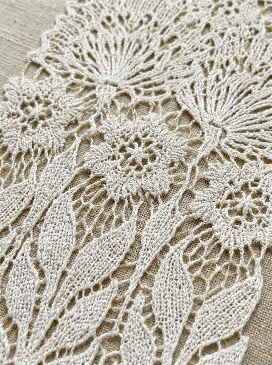 Lace Curtain Insert Placement from Lace Embroidery & Broderie Designs Book 2, a digital embroidery design reference for machine embroidery designs, embroidery patterns and lace and broderie details.