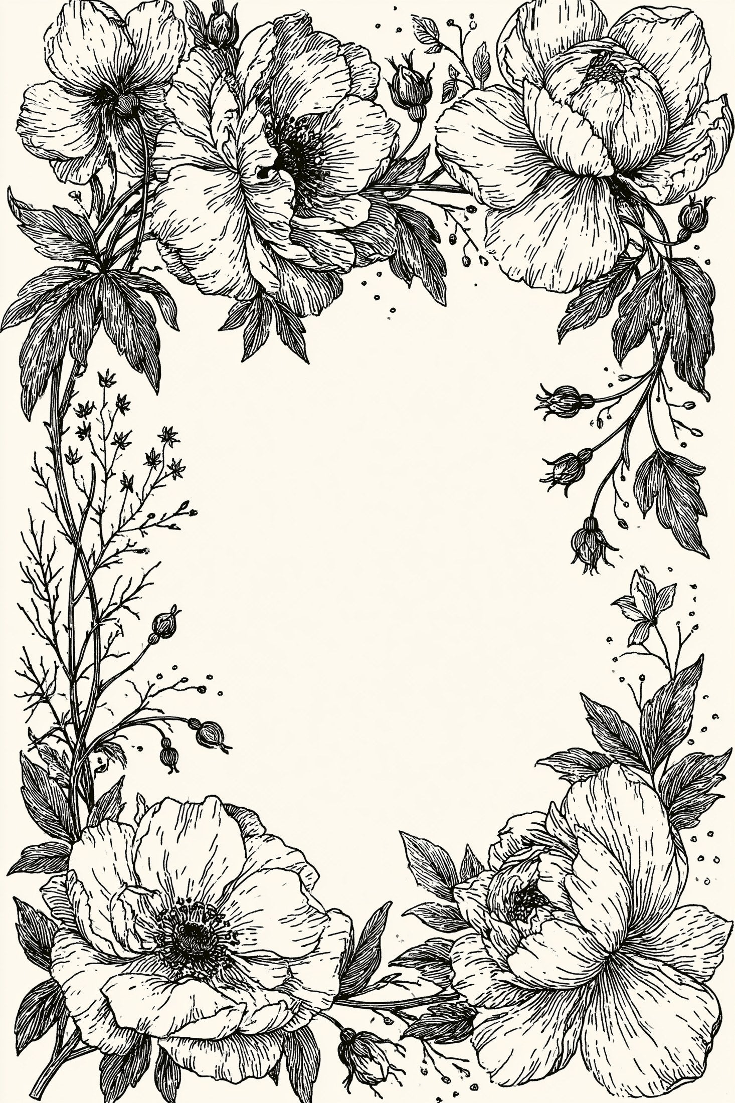 Digital PDF embroidery design bundle cover preview for Ornamental Borders & Baroque Frames Bundle 3, featuring curated embroidery patterns, motif library references and textile… - preview 25