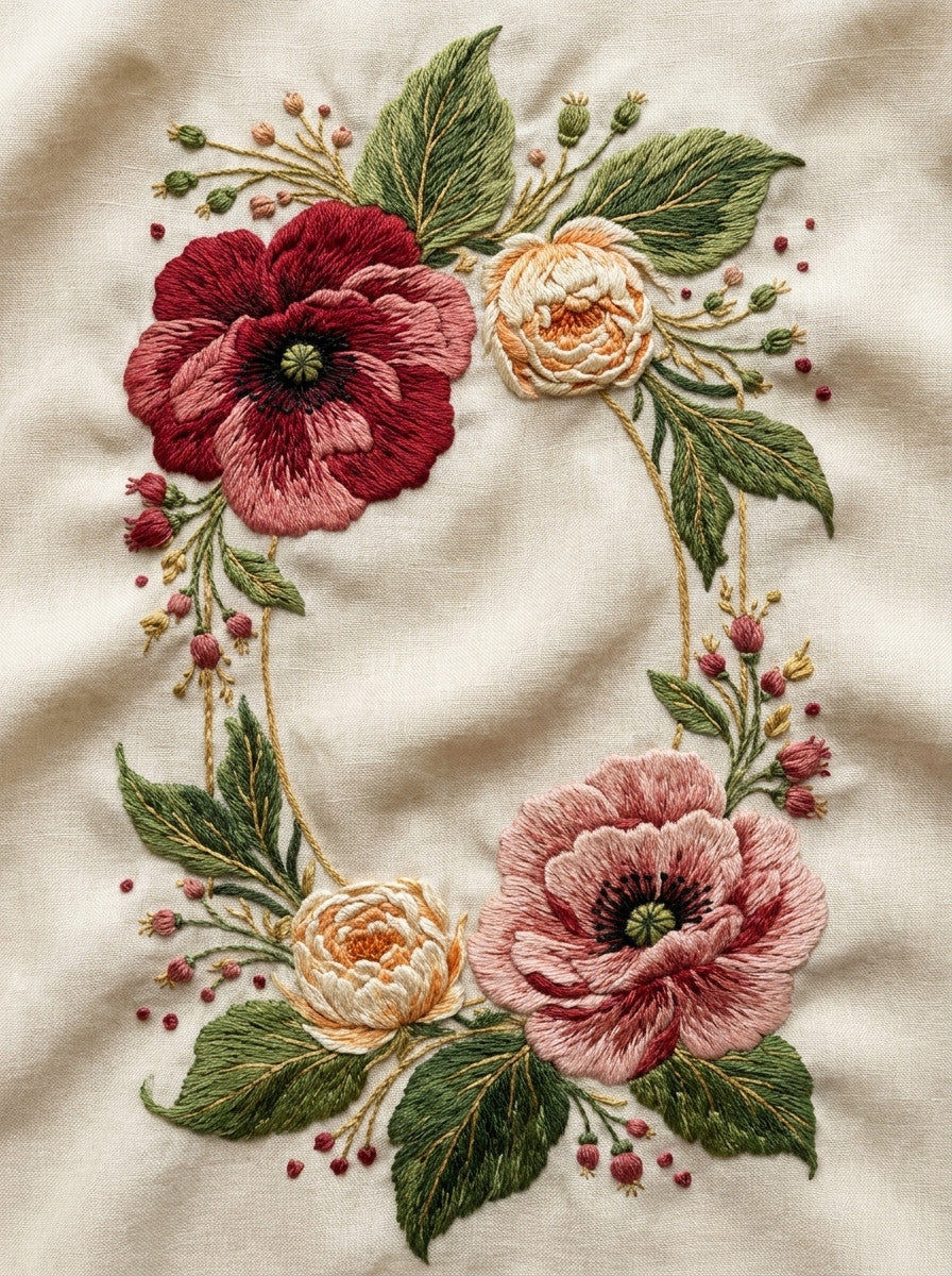 Large Keepsake Label Frame Jumbo from Jumbo - Large Scale Designs Book 3, a digital embroidery design reference for machine embroidery designs, embroidery patterns and frames and monogram spaces.