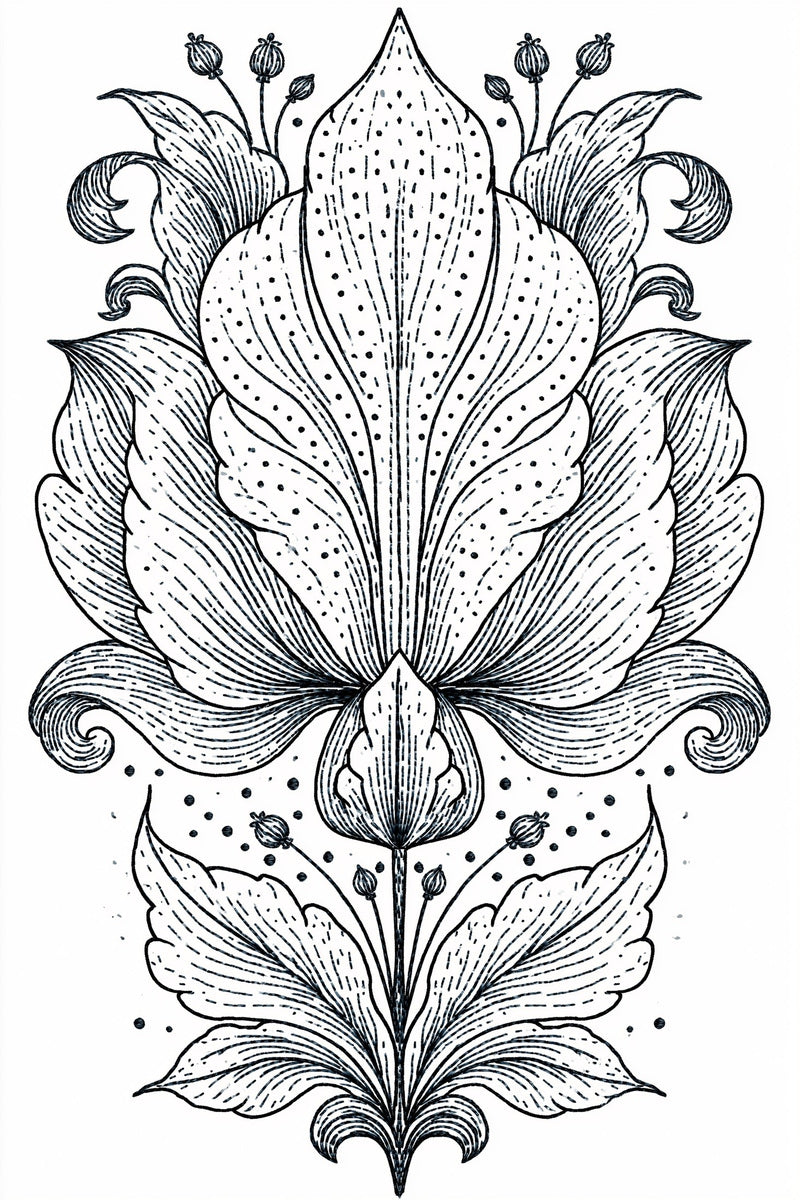 Neo Baroque Petal Forms Book 42 Product Book 4 digital PDF embroidery design book - product image 8
