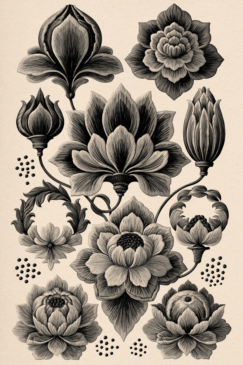 Neo Baroque Petal Forms Book 42 Product Book 2 digital PDF embroidery design book - product image 14