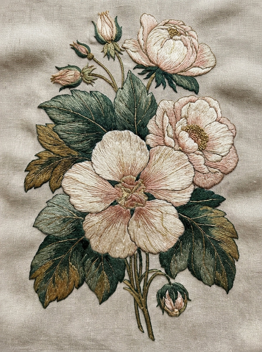 Large Square Pillow Panel Jumbo from Jumbo - Large Scale Designs Book 4, a digital embroidery design reference for machine embroidery designs, embroidery patterns and linen and home textile projects.
