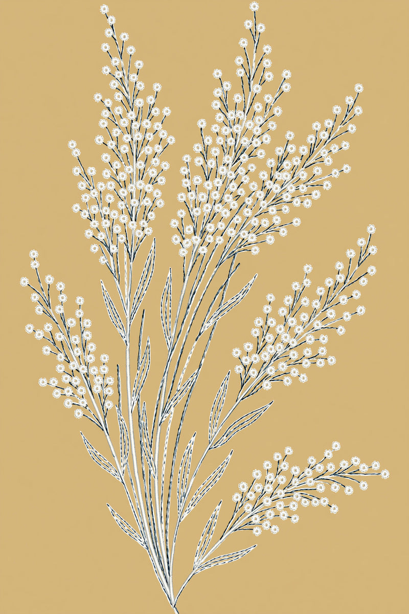 Lavender Sachet French Motif French from French Embroidery & La Broderie Blanche Book 2, a digital embroidery design reference for machine embroidery designs, embroidery patterns and lace and broderie details.
