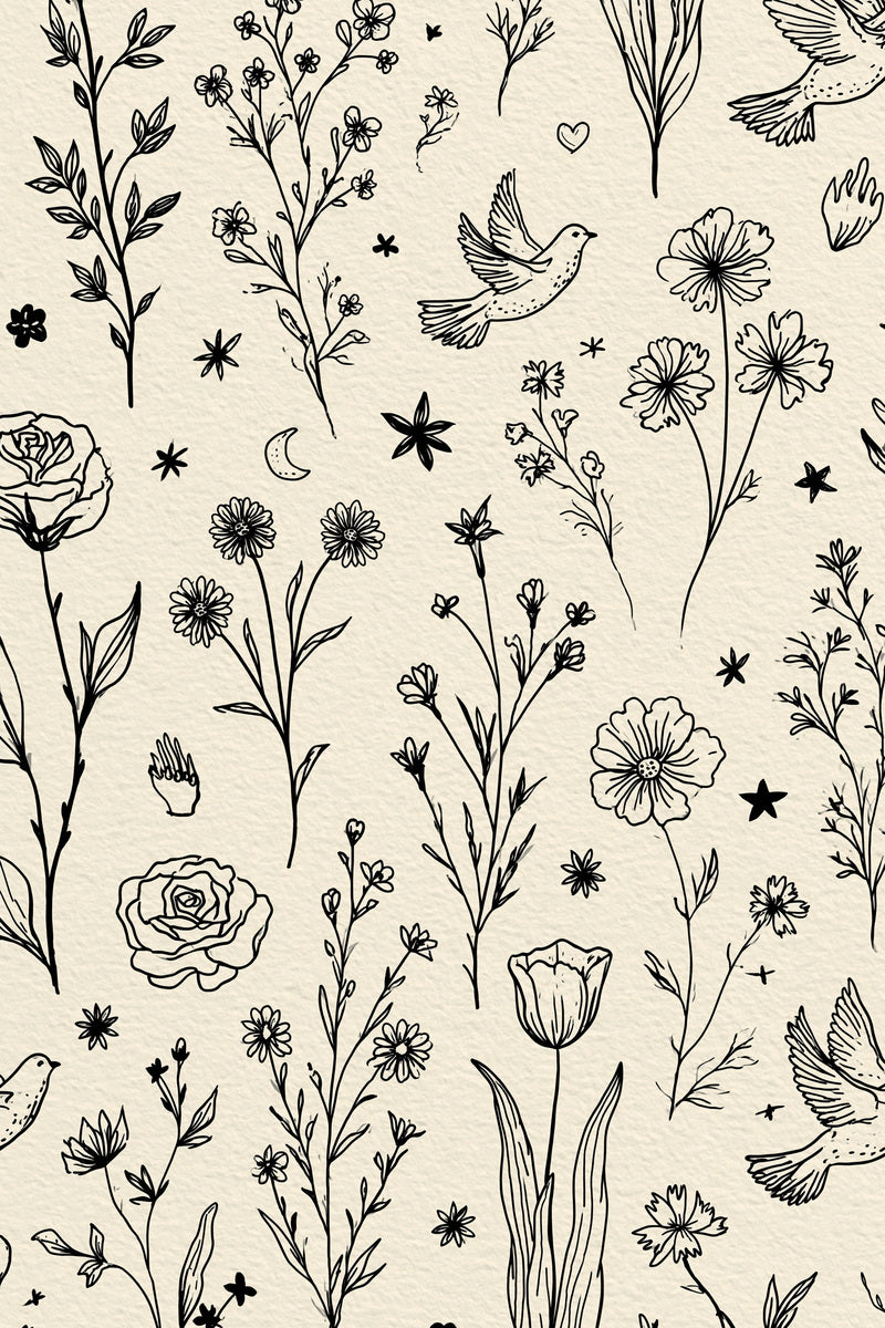 Line Art Embroidery Pattern Book 02 from Line Art Embroidery Book 4, a digital embroidery design reference for machine embroidery designs, embroidery patterns and embroidery design reference.