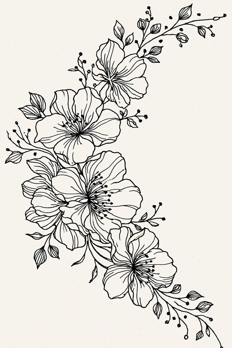 Line Art Napkin Corner Line from Line Art Embroidery Book 1, a digital embroidery design reference for machine embroidery designs, embroidery patterns and corner embroidery.