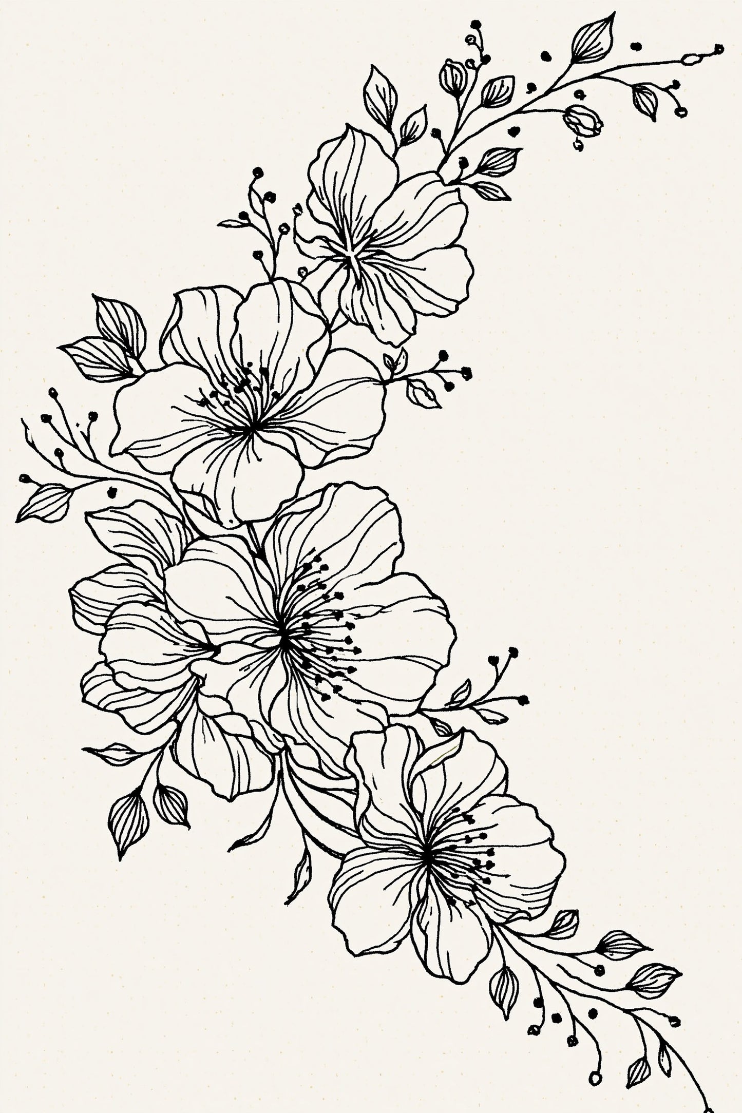 Digital PDF embroidery design bundle cover preview for Monochrome Stitch Language Bundle 1, featuring curated embroidery patterns, motif library references and textile design… - preview 14