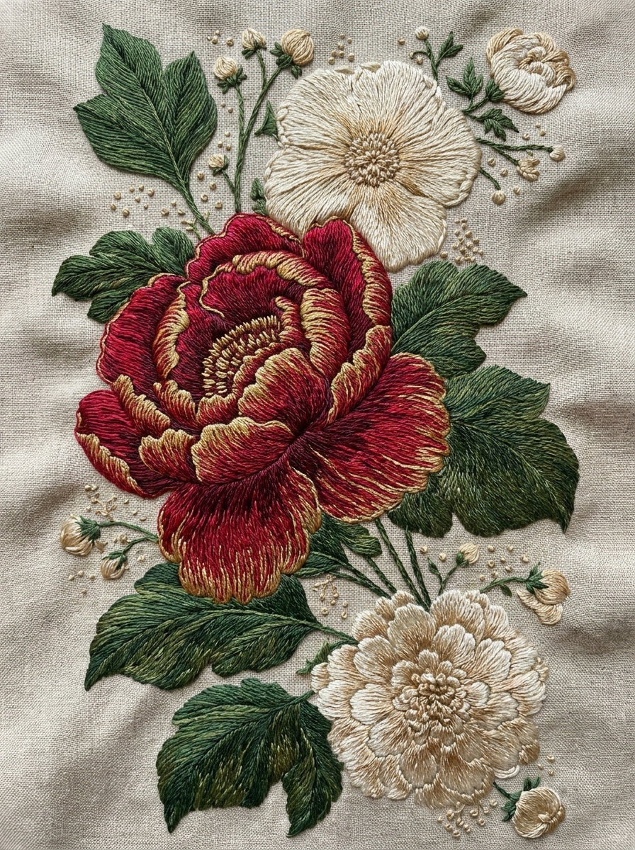 Long Format And Wall Textile from Jumbo - Large Scale Designs Book 3, a digital embroidery design reference for machine embroidery designs, embroidery patterns and embroidery design reference.