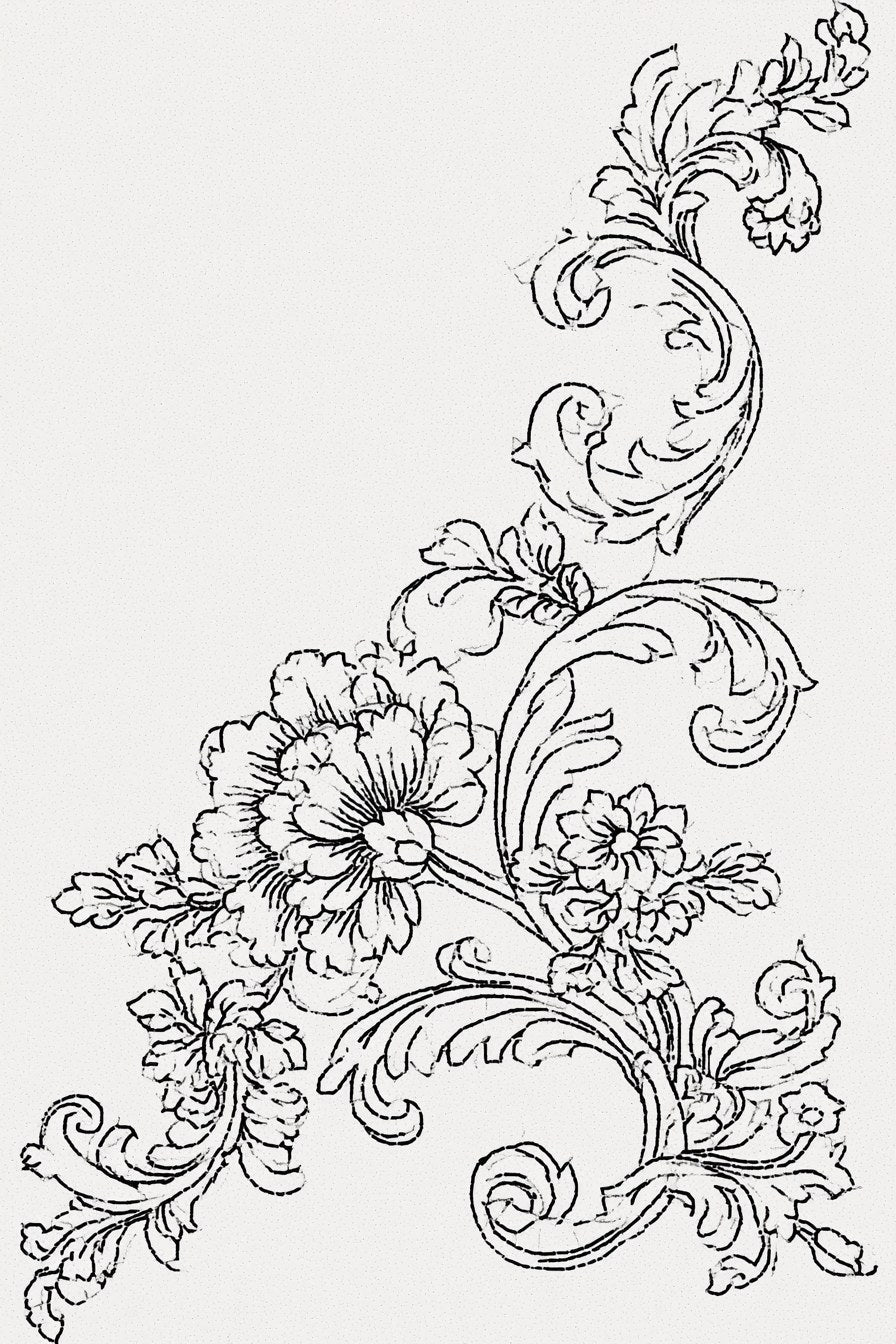 Digital PDF embroidery design bundle cover preview for Ornamental Borders & Baroque Frames Bundle 3, featuring curated embroidery patterns, motif library references and textile… - preview 15