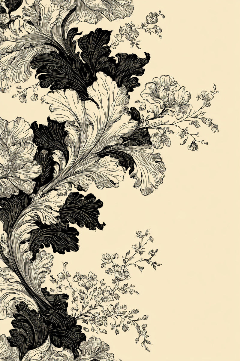 Luxury Baroque Border from Baroque Scrollwork & Luxury Ornament Book 2, a digital embroidery design reference for machine embroidery designs, embroidery patterns and border and edge embroidery.