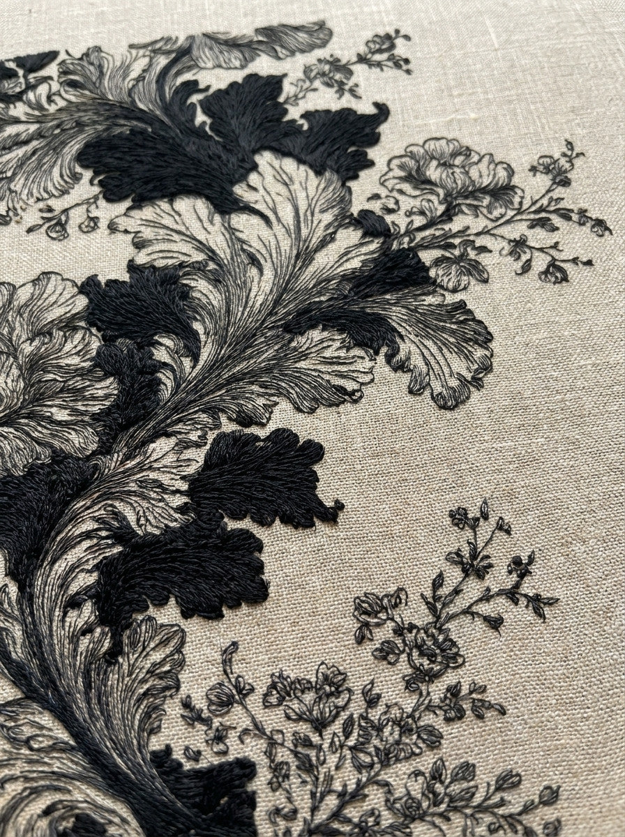Luxury Baroque Border from Baroque Scrollwork & Luxury Ornament Book 2, a digital embroidery design reference for machine embroidery designs, embroidery patterns and border and edge embroidery.