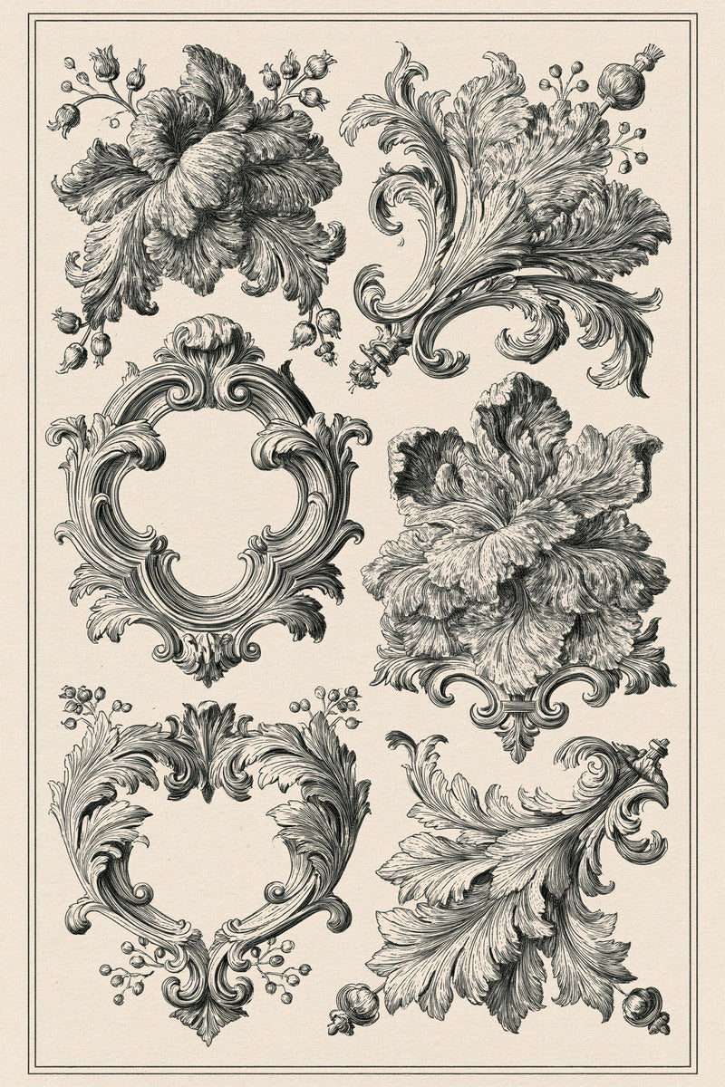 Neo Baroque Petal Forms Book 42 Product Book 3 digital PDF embroidery design book - product image 12