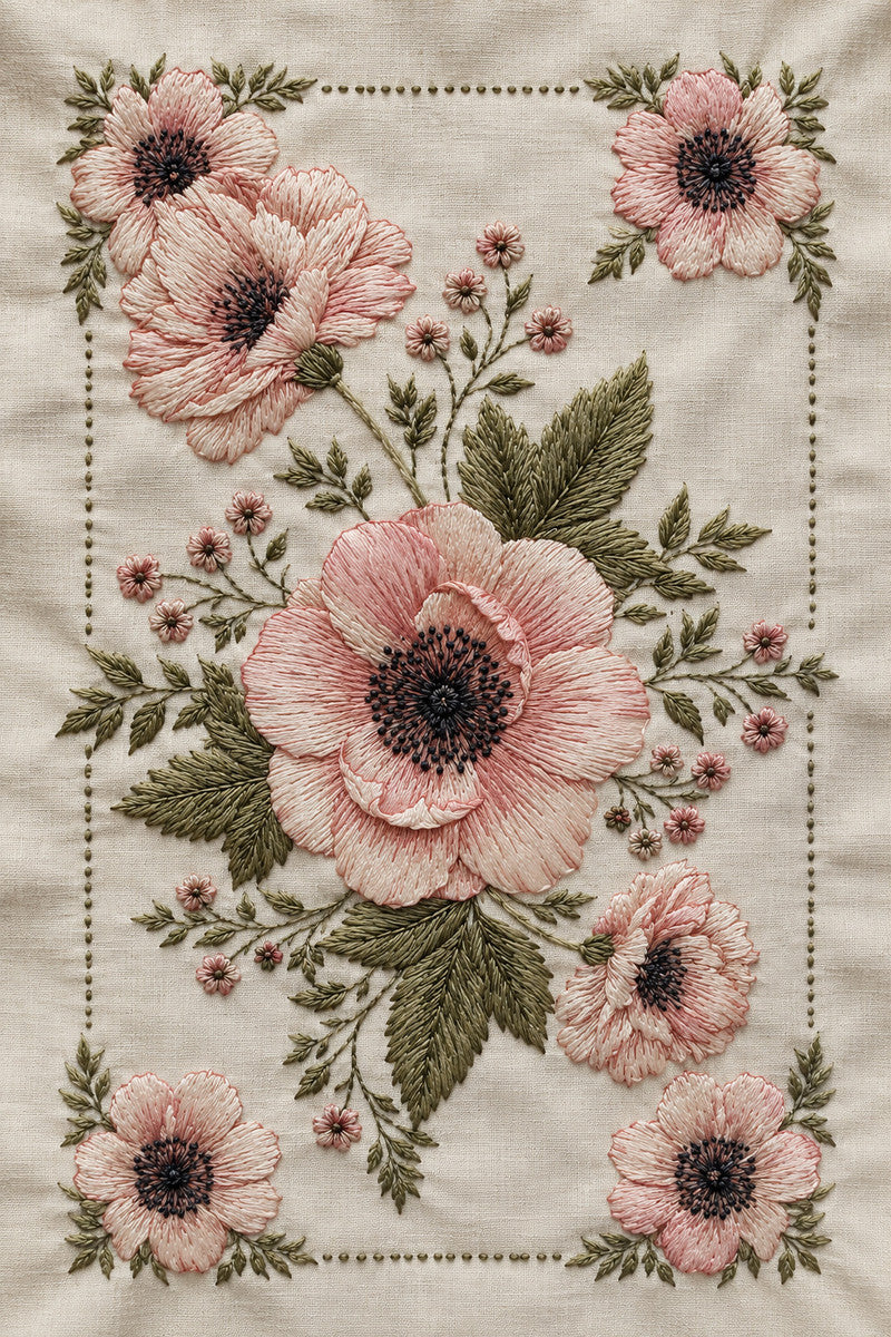 Medallion And Corner Compatibility Set 1 from Modular & Combine Friendly Embroidery Systems Book 4, a digital embroidery design reference for machine embroidery designs, embroidery patterns and corner embroidery.