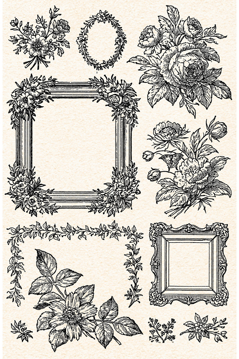 Mini Frames Large Frames And from Classic Frames & Borders Book 7, a digital embroidery design reference for machine embroidery designs, embroidery patterns and border and edge embroidery.