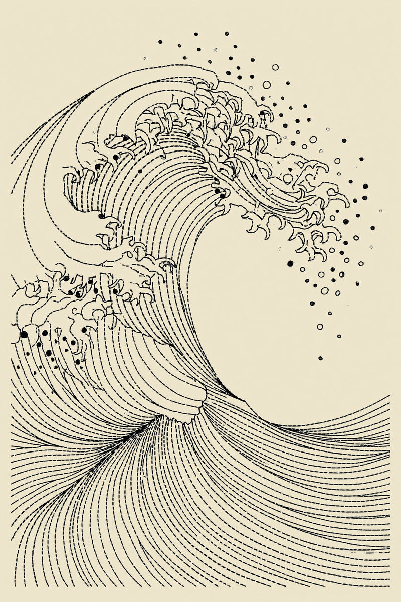 Mini Wave Mark East Asian 02 from East Asian Inspired Embroidery Book 6, a digital embroidery design reference for machine embroidery designs, embroidery patterns and small motif and accent designs.