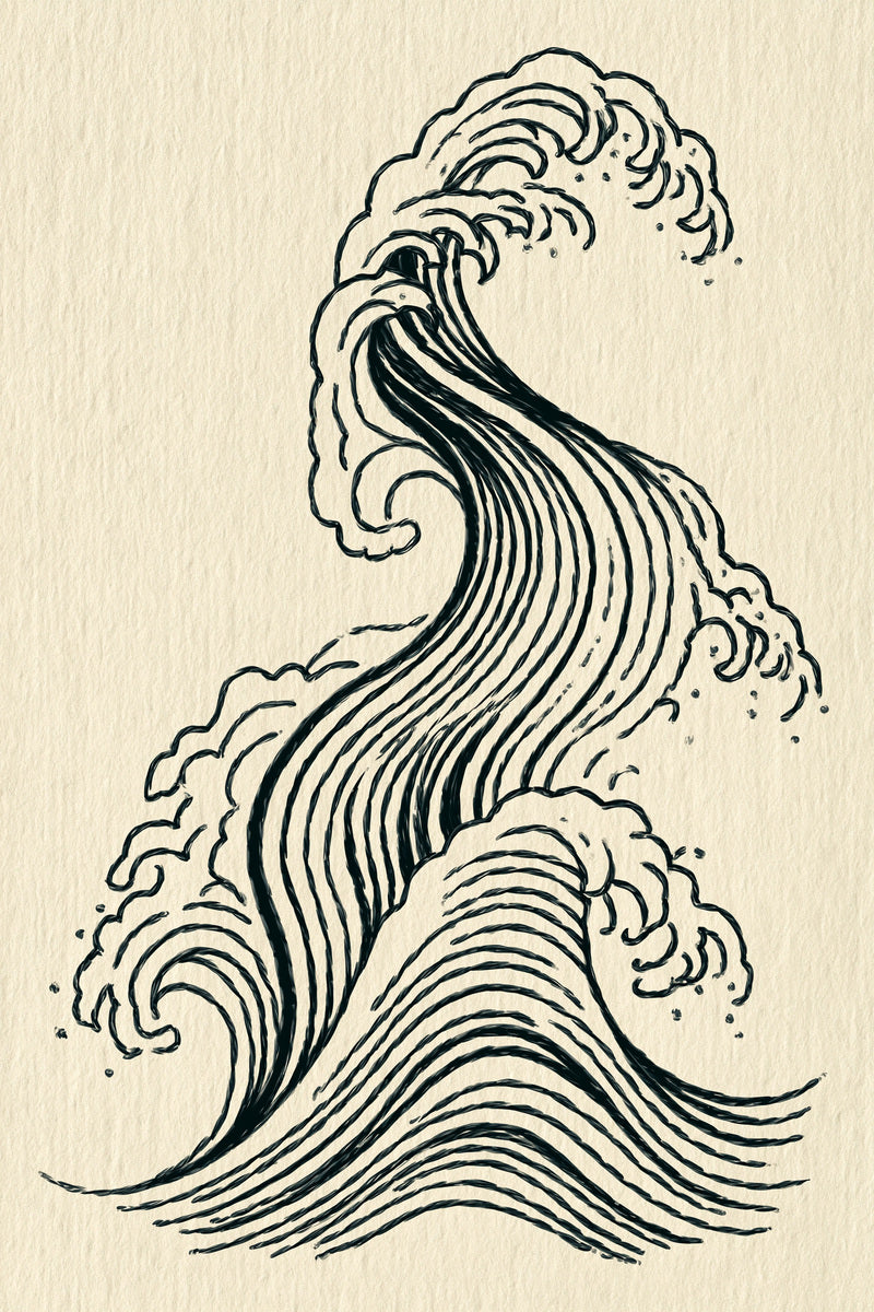 Mini Wave Mark East Asian from East Asian Inspired Embroidery Book 6, a digital embroidery design reference for machine embroidery designs, embroidery patterns and small motif and accent designs.