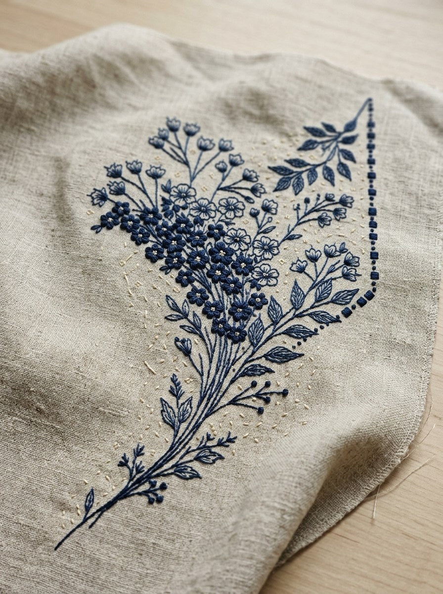 Digital PDF embroidery design bundle cover preview for European Folk & Northern Stitch Bundle 4, featuring curated embroidery patterns, motif library references and textile… - preview 30