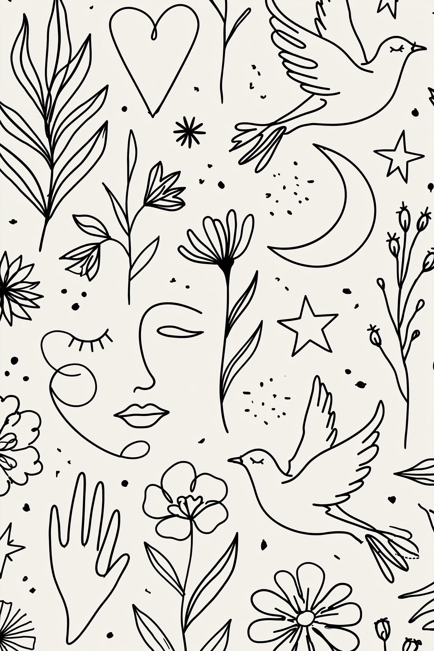 Digital PDF embroidery design bundle cover preview for Monochrome Stitch Language Bundle 1, featuring curated embroidery patterns, motif library references and textile design… - preview 17