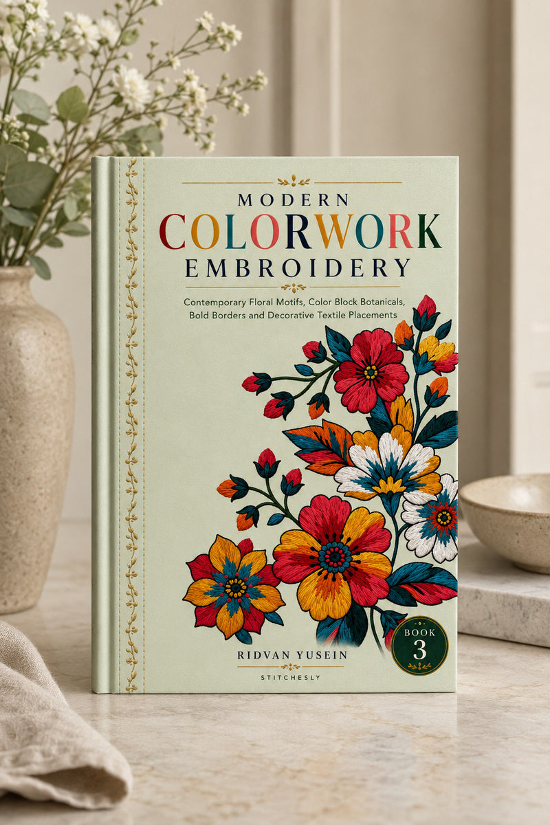 Modern Colorwork Embroidery 3 Book 02 from Modern Colorwork Embroidery Book 3, a digital embroidery design reference for machine embroidery designs, embroidery patterns and embroidery design reference.