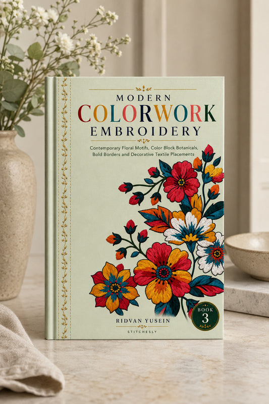 Modern Colorwork Embroidery 3 Book 02 from Modern Colorwork Embroidery Book 3, a digital embroidery design reference for machine embroidery designs, embroidery patterns and embroidery design reference.