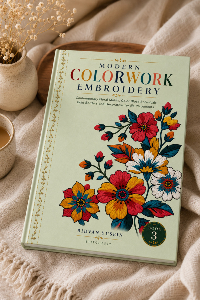 Modern Colorwork Embroidery 3 Book 03 from Modern Colorwork Embroidery Book 3, a digital embroidery design reference for machine embroidery designs, embroidery patterns and embroidery design reference.
