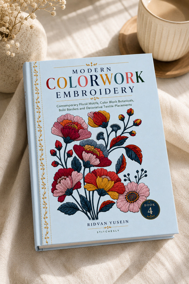 Modern Colorwork Embroidery 4 Book 02 from Modern Colorwork Embroidery Book 4, a digital embroidery design reference for machine embroidery designs, embroidery patterns and embroidery design reference.