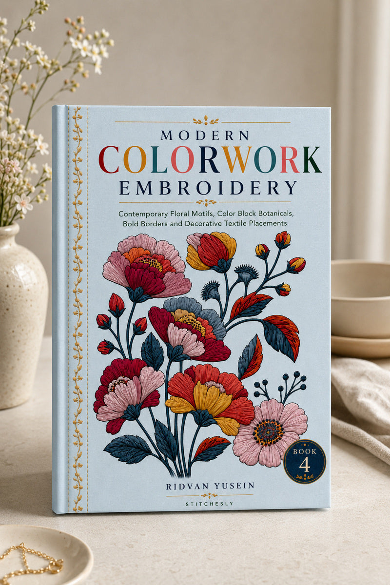 Modern Colorwork Embroidery 4 Book 03 from Modern Colorwork Embroidery Book 4, a digital embroidery design reference for machine embroidery designs, embroidery patterns and embroidery design reference.