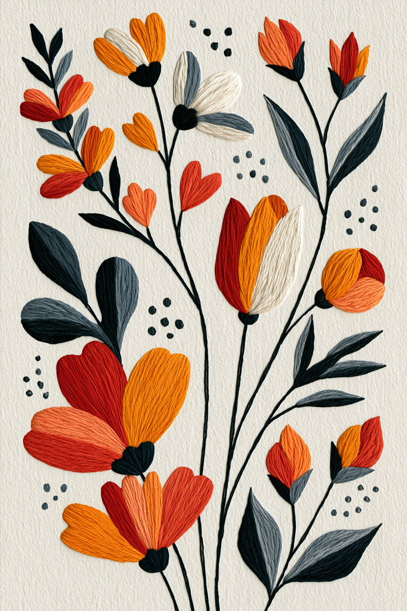 Modern Colorwork Embroidery Pattern Book 02 from Modern Colorwork Embroidery Book 2, a digital embroidery design reference for machine embroidery designs, embroidery patterns and embroidery design reference.