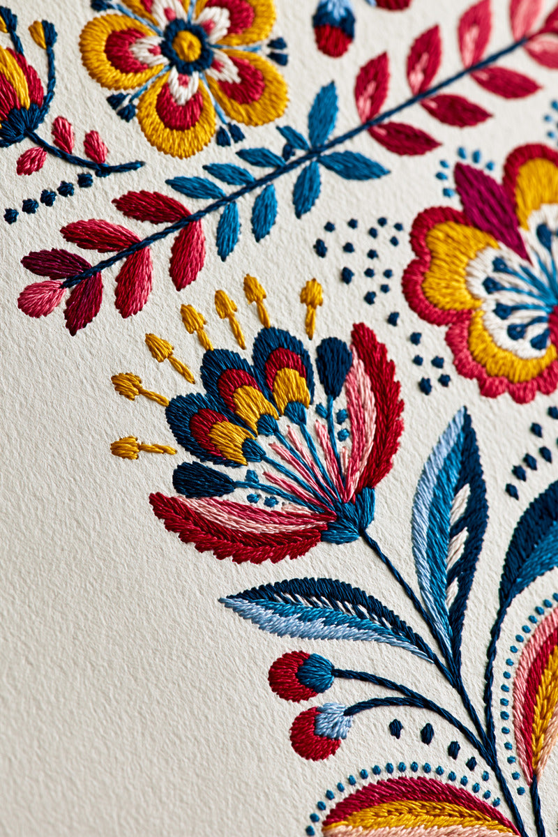 Modern Colorwork Embroidery Pattern Book 03 from Modern Colorwork Embroidery Book 3, a digital embroidery design reference for machine embroidery designs, embroidery patterns and embroidery design reference.