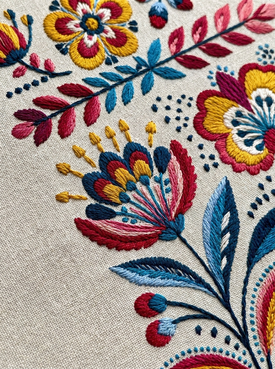 Modern Colorwork Embroidery Pattern Book 3 from Modern Colorwork Embroidery Book 3, a digital embroidery design reference for machine embroidery designs, embroidery patterns and embroidery design reference.