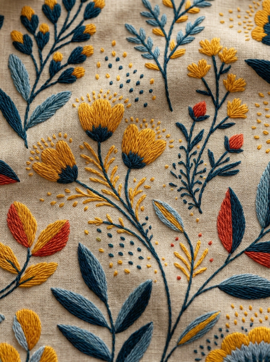 Modern Colorwork Embroidery Pattern Book from Modern Colorwork Embroidery Book 2, a digital embroidery design reference for machine embroidery designs, embroidery patterns and embroidery design reference.