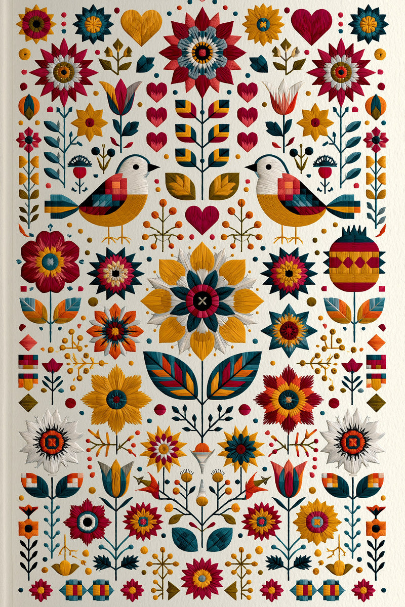 Modern Colorwork Mini Motif Library from Modern Colorwork Embroidery Book 3, a digital embroidery design reference for machine embroidery designs, embroidery patterns and small motif and accent designs.