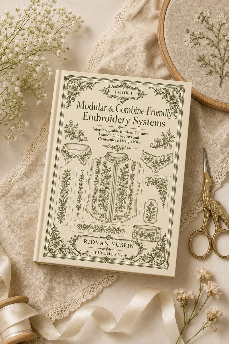 Modular And Combine Friendly Embroidery Systems 1 Book 03 from Modular & Combine Friendly Embroidery Systems Book 1, a digital embroidery design reference for machine embroidery designs, embroidery patterns and embroidery design reference.