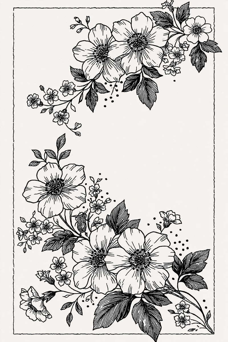 Modular Border Kit Classic Frame 02 from Classic Frames & Borders Book 8, a digital embroidery design reference for machine embroidery designs, embroidery patterns and border and edge embroidery.