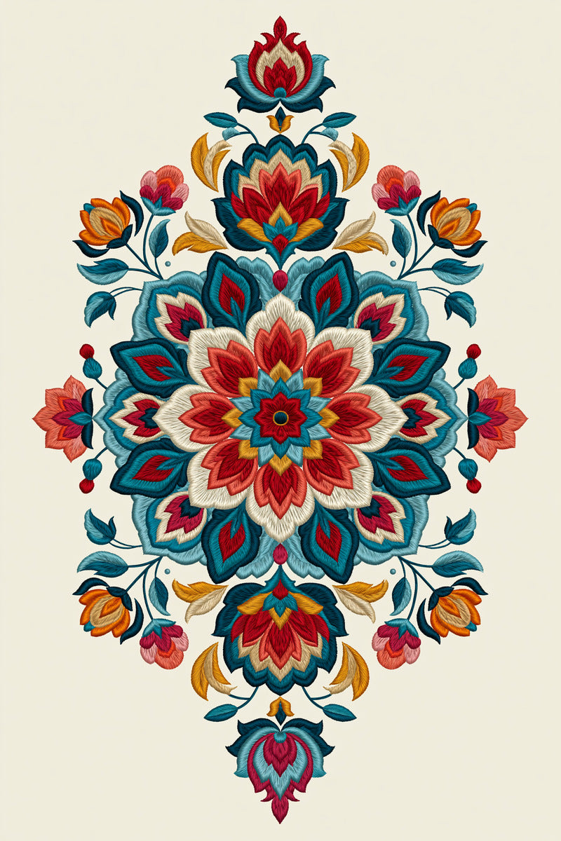 Modular Centerpiece And Medallion Library from Modular & Combine Friendly Embroidery Systems - Book 2, a machine embroidery design reference.