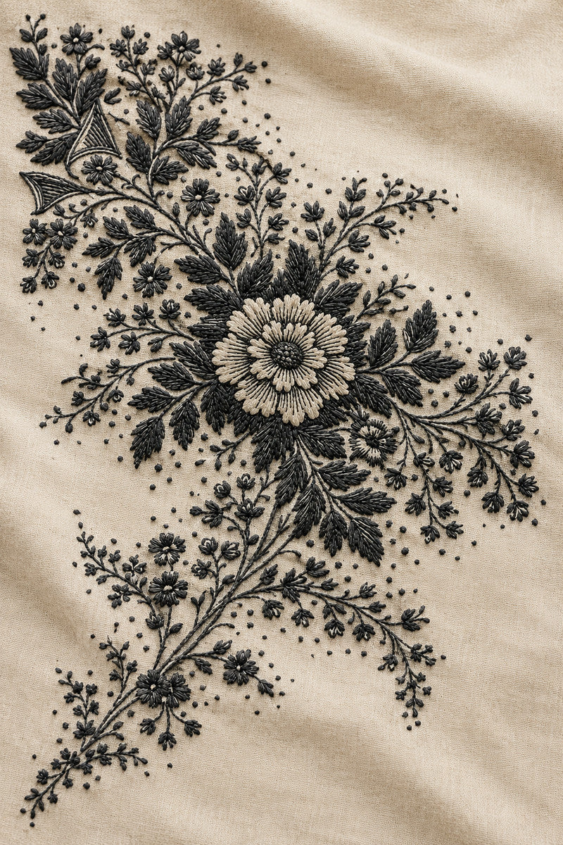 Modular Centerpiece Floral Motif 2 from Modular & Combine Friendly Embroidery Systems - Book 2, a machine embroidery design reference.