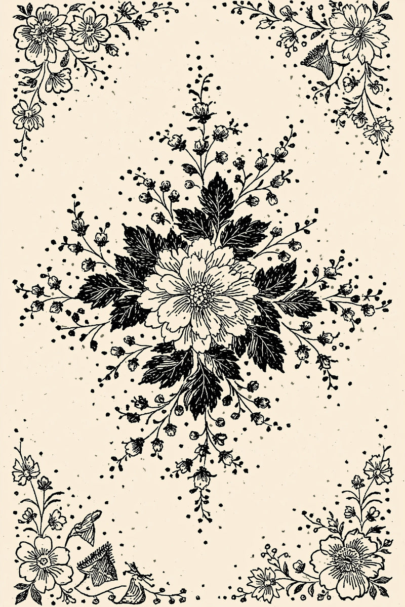 Modular Centerpiece Floral Motif from Modular & Combine Friendly Embroidery Systems Book 3, a digital embroidery design reference for machine embroidery designs, embroidery patterns and botanical and floral embroidery.