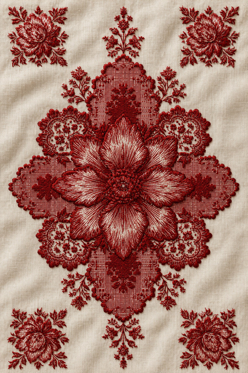Modular Embroidery Pattern Book Plate 1 02 from Modular & Combine Friendly Embroidery Systems Book 4, a digital embroidery design reference for machine embroidery designs, embroidery patterns and embroidery design reference.