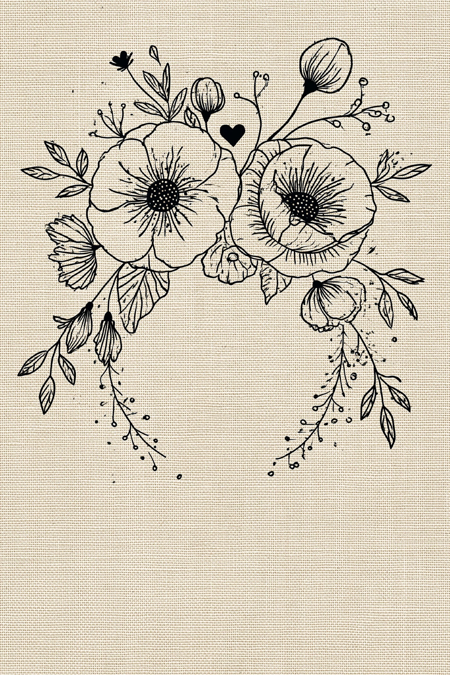 Digital PDF embroidery design bundle cover preview for Monochrome Stitch Language Bundle 3, featuring curated embroidery patterns, motif library references and textile design… - preview 19