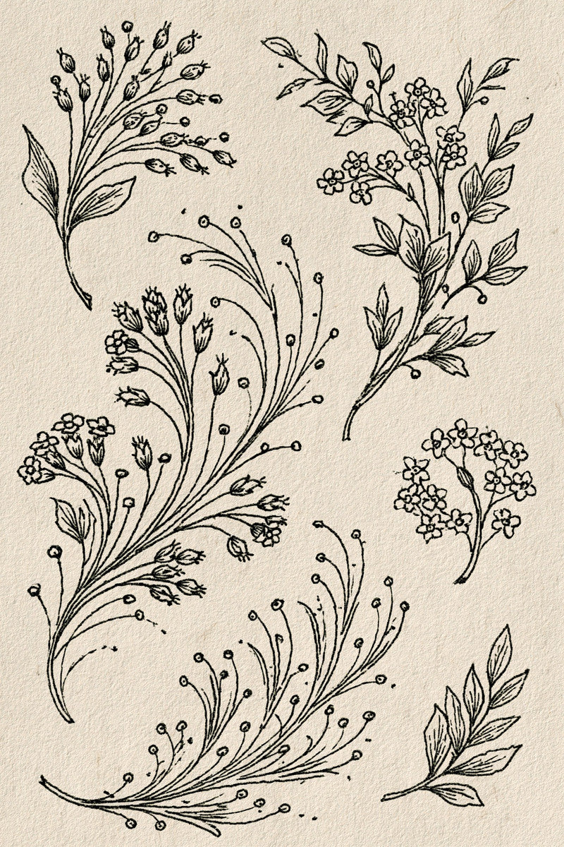 Victorian Sprig & Heirloom Botanicals Book 49 Product Book 6 digital PDF embroidery design book - product image 18