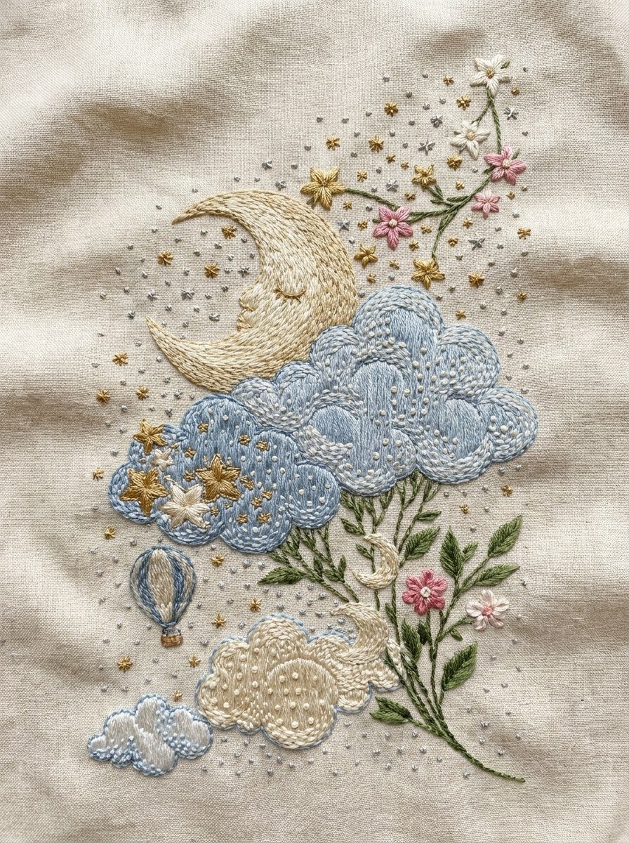 Digital PDF embroidery design bundle cover preview for Seasonal & Sentimental Motifs Bundle 2, featuring curated embroidery patterns, motif library references and textile design… - preview 29
