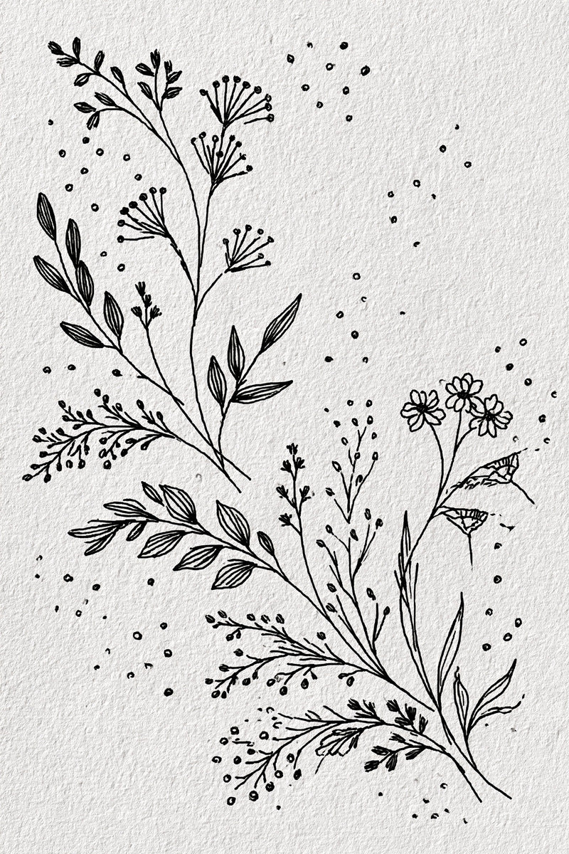 Napkin Gift And Linen Label from Botanical Sprig Library Book 2, a digital embroidery design reference for machine embroidery designs, embroidery patterns and frames and monogram spaces.