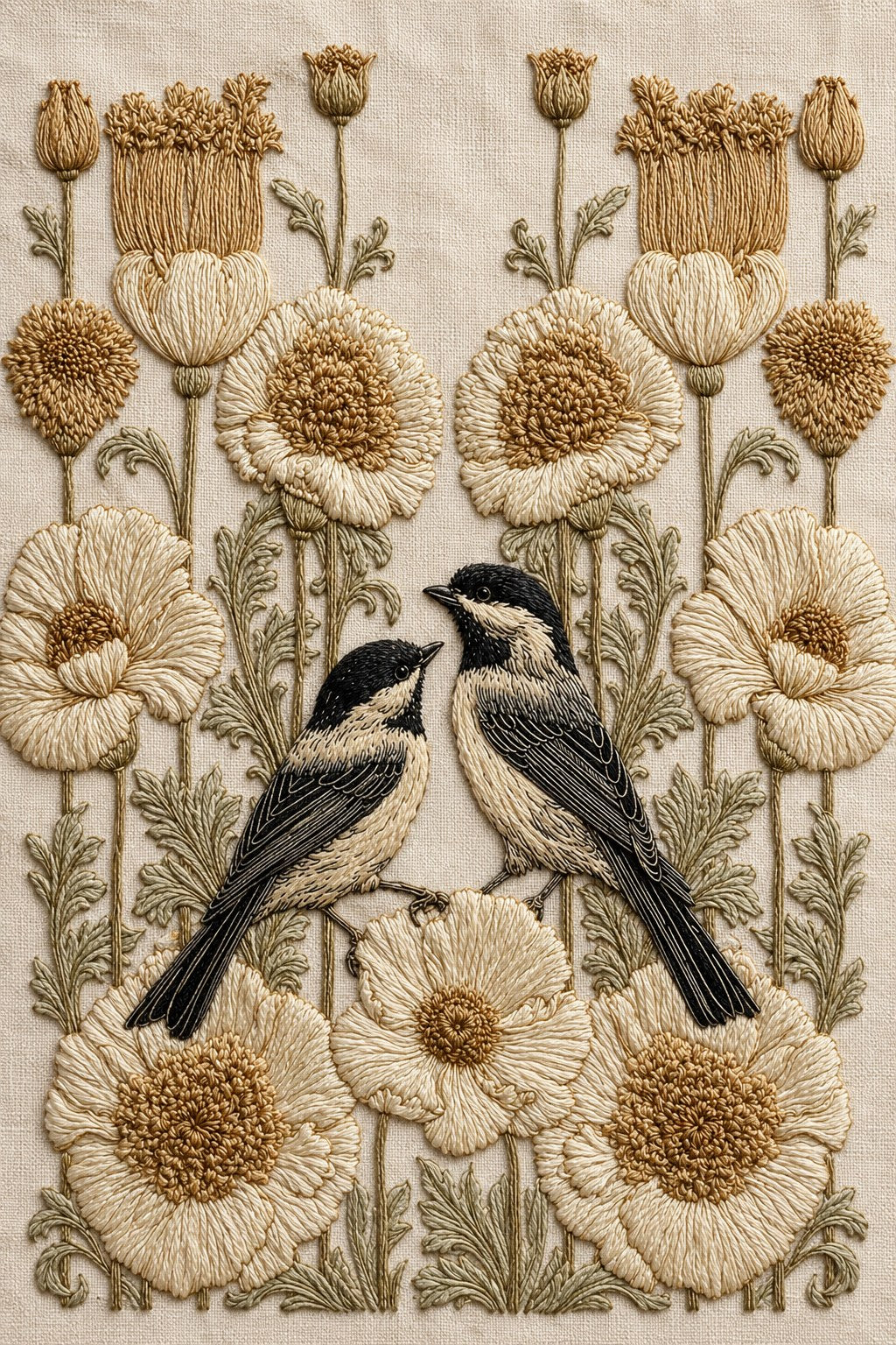 Digital PDF embroidery design bundle cover preview for Botanical Garden Archive Bundle 2, featuring curated embroidery patterns, motif library references and textile design… - preview 27