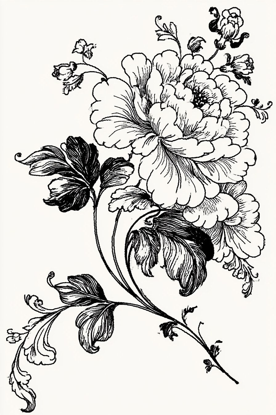 Digital PDF embroidery design bundle cover preview for Ornamental Borders & Baroque Frames Bundle 3, featuring curated embroidery patterns, motif library references and textile… - preview 13