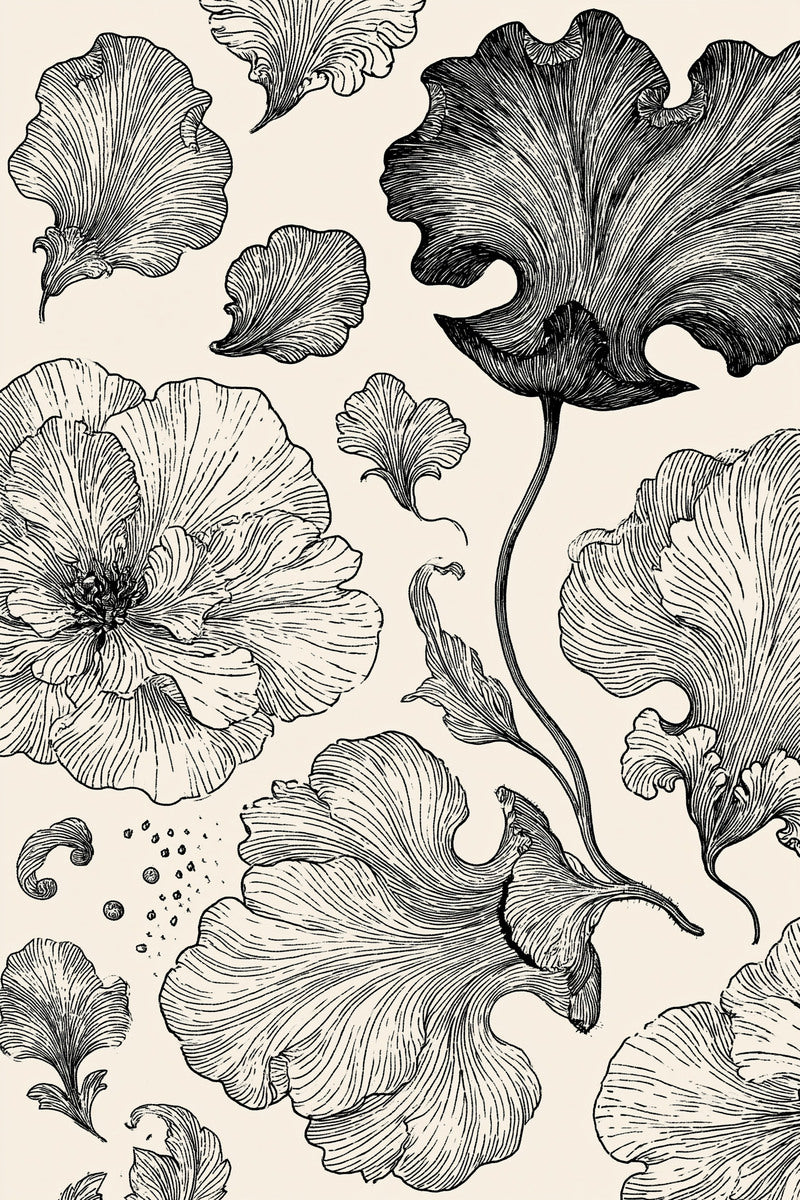 Neo Baroque Petal Embroidery Pattern 02 from Neo Baroque Petal Forms Book 1, a digital embroidery design reference for machine embroidery designs, embroidery patterns and embroidery design reference.