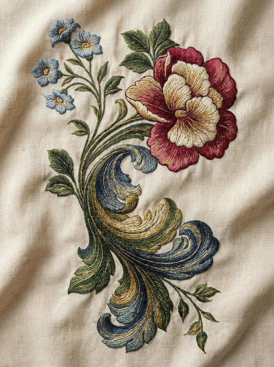 Renaissance Hand Embroidery Book 19 Product Book 5 digital PDF embroidery design book - product image 22