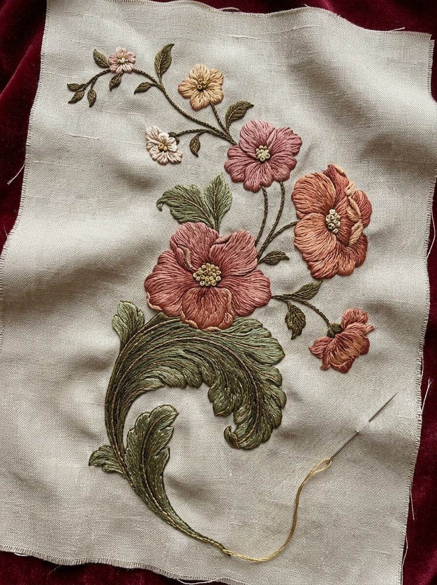 Renaissance Hand Embroidery Book 19 Product Book 3 digital PDF embroidery design book - product image 21