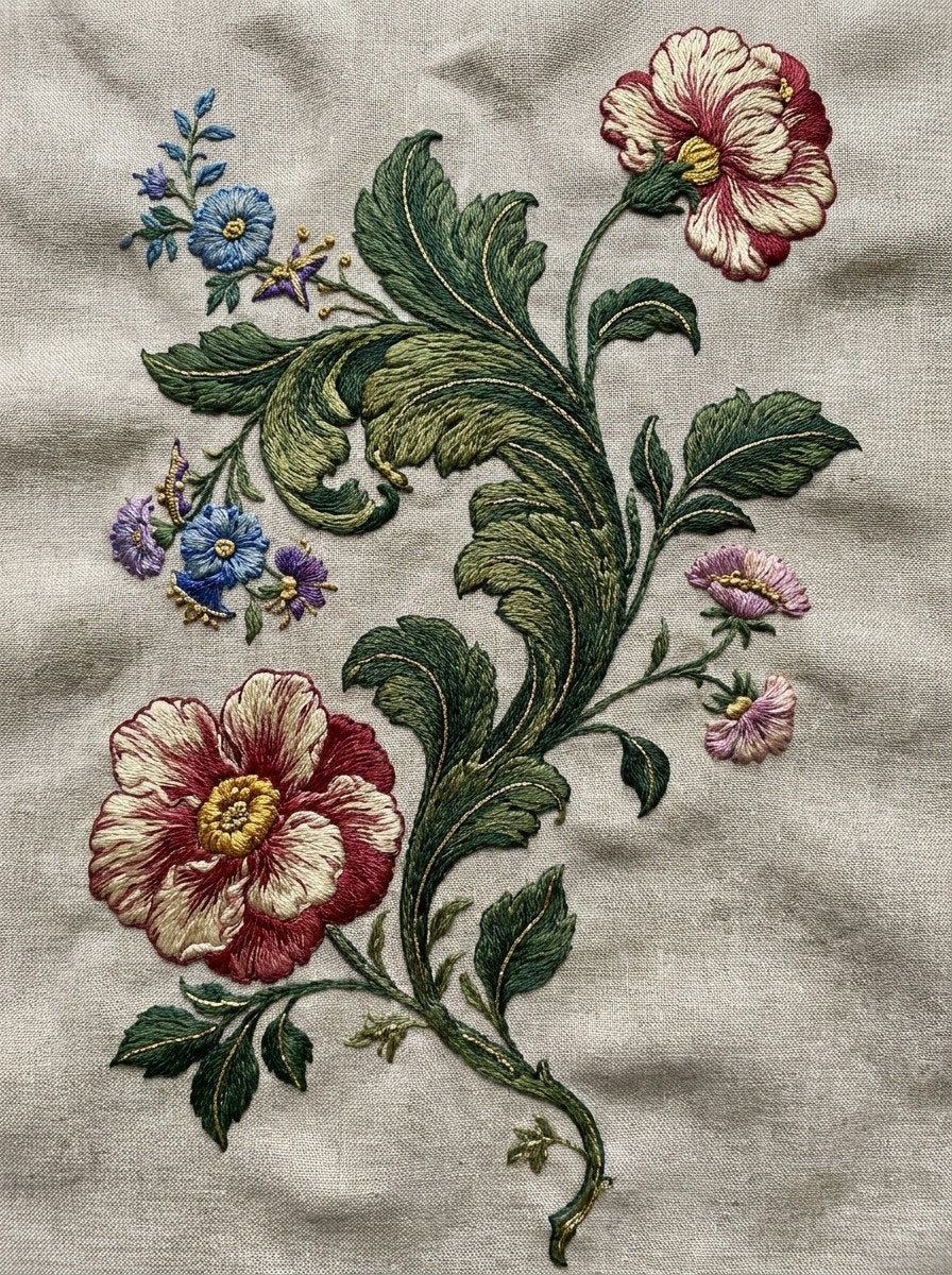 Renaissance Hand Embroidery Book 19 Product Book 6 digital PDF embroidery design book - product image 21