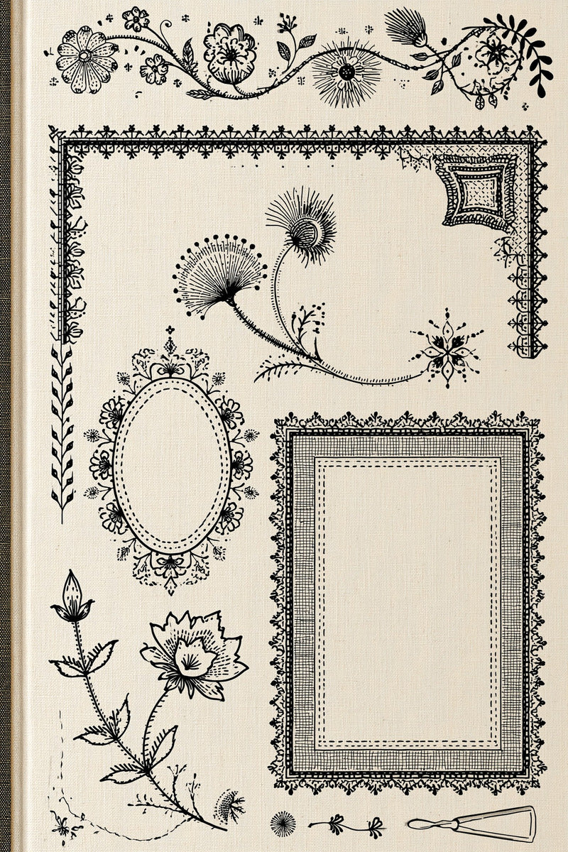 Scandinavian, Sashiko & Northern Minimal Stitch Book 16 Product Book 4 digital PDF embroidery design book - product image 8