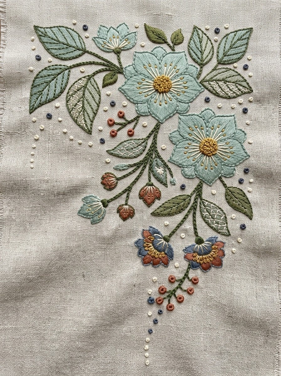 Scandinavian, Sashiko & Northern Minimal Stitch Book 16 Product Book 3 digital PDF embroidery design book - product image 21