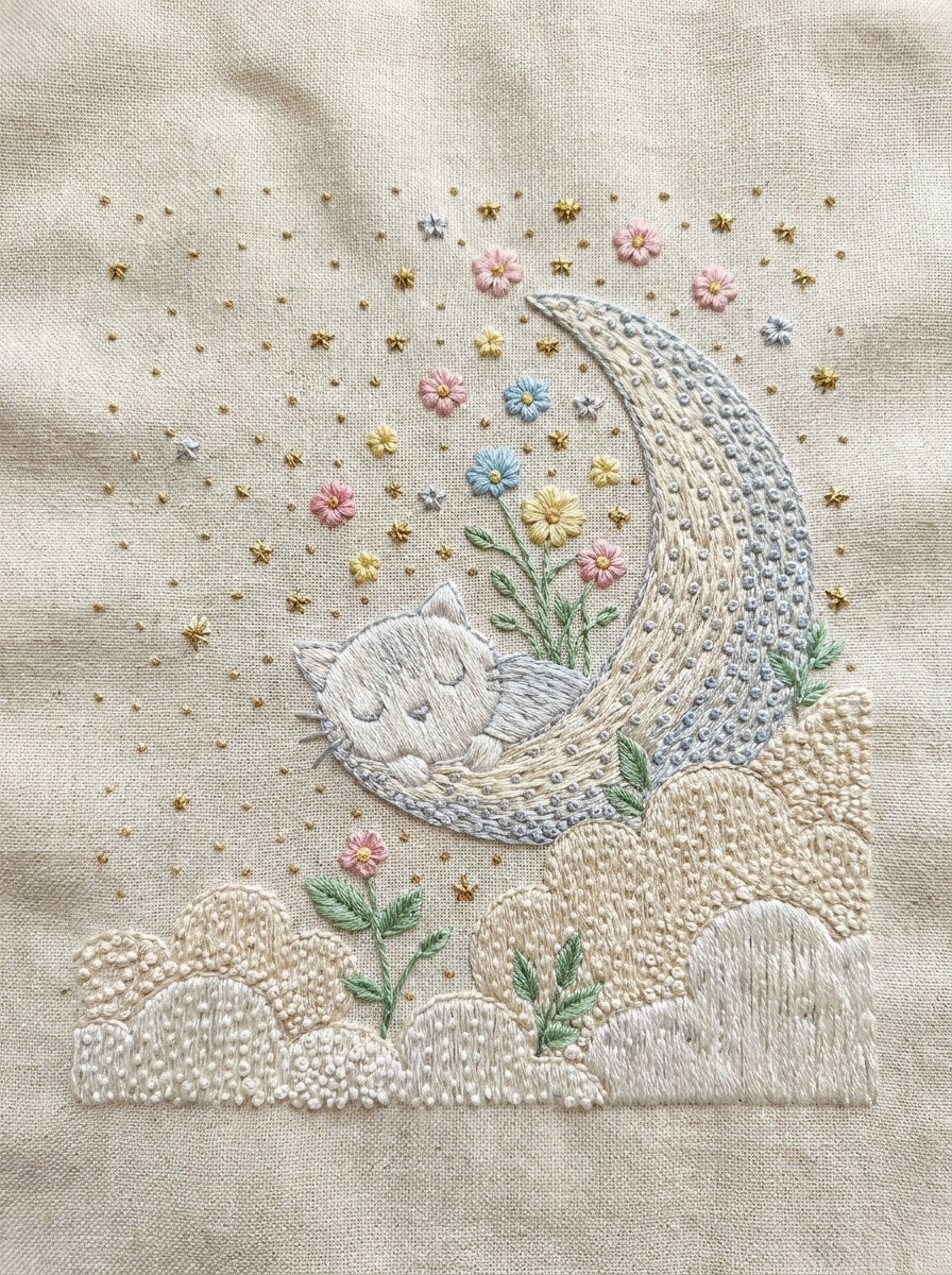 Nursery Pillow Front Motif Baby And Kids 0 Png from Baby & Kids Embroidery Book 3, a digital embroidery design reference for machine embroidery designs, embroidery patterns and linen and home textile projects.